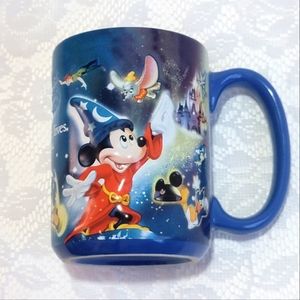 Vintage 1990s Authentic Original Walt Disney World 3D Embossed Souvenir Mug